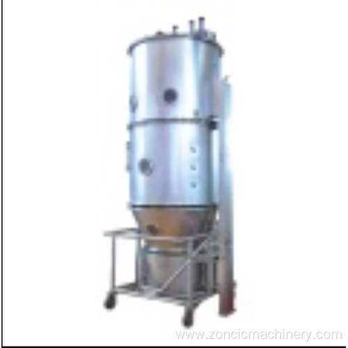 fluidized bed particle boiling food vertical dryer